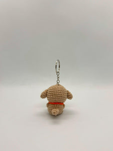 Elde Örülmüş Özel Tasarım Köpek Amigurumi Anahtarlık – Sevimliliğiyle Kalpleri Fethediyor!